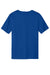 Sport-Tek ST100 Mens Competitor United Short Sleeve Crewneck T-Shirt True Royal Blue/White Flat Back