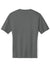 Sport-Tek ST101 Mens Competitor United Short Sleeve V-Neck T-Shirt Iron Grey/White Flat Back