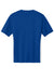 Sport-Tek ST101 Mens Competitor United Short Sleeve V-Neck T-Shirt True Royal Blue/White Flat Back