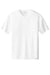 Sport-Tek ST101 Mens Competitor United Short Sleeve V-Neck T-Shirt White Flat Front