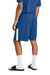 Sport-Tek ST103 Mens Competitor United Athletic Shorts Royal Blue/White Model Back