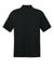 Sport-Tek ST104 Mens Competitor United Short Sleeve Polo Shirt Black/White Flat Back