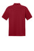 Sport-Tek ST104 Mens Competitor United Short Sleeve Polo Shirt Deep Red/White Flat Back