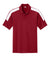 Sport-Tek ST104 Mens Competitor United Short Sleeve Polo Shirt Deep Red/White Flat Front