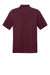 Sport-Tek ST104 Mens Competitor United Short Sleeve Polo Shirt Maroon/White Flat Back