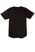 Sport-Tek ST220 Mens Tough Mesh Moisture Wicking Short Sleeve Jersey Black Flat Front