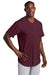 Sport-Tek ST220 Mens Tough Mesh Moisture Wicking Short Sleeve Jersey Maroon Model 3q