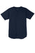 Sport-Tek ST220 Mens Tough Mesh Moisture Wicking Short Sleeve Jersey True Navy Blue Flat Front