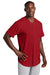 Sport-Tek ST220 Mens Tough Mesh Moisture Wicking Short Sleeve Jersey True Red Model 3q