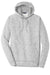 Sport-Tek ST225 Mens Electric Heather Moisture Wicking Fleece Hooded Sweatshirt Hoodie Silver Grey Electric Flat Front