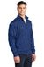 Sport-Tek ST226 Mens Electric Heather Moisture Wicking Fleece 1/4 Zip Sweatshirt Dark Royal Blue Electric Model 3q