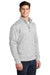 Sport-Tek ST226 Mens Electric Heather Moisture Wicking Fleece 1/4 Zip Sweatshirt Silver Grey Electric Model 3q