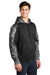 Sport-Tek ST231 Mens Sport-Wick Mineral Freeze Moisture Wicking Fleece Hooded Sweatshirt Hoodie Black Model 3q