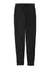 Sport-Tek ST233 Mens Sport Wick Moisture Wicking Fleece Jogger Sweatpants w/ Pockets Black Flat Front