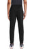 Sport-Tek ST233 Mens Sport Wick Moisture Wicking Fleece Jogger Sweatpants w/ Pockets Black Model Back