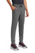 Sport-Tek ST233 Mens Sport Wick Moisture Wicking Fleece Jogger Sweatpants w/ Pockets Dark Smoke Grey Model 3q