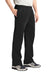 Sport-Tek ST237 Mens Sport Wick Moisture Wicking Fleece Sweatpants w/ Pockets Black Model 3q