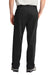 Sport-Tek ST237 Mens Sport Wick Moisture Wicking Fleece Sweatpants w/ Pockets Black Model Back