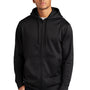 Sport-Tek Mens Sport-Wick Moisture Wicking Fleece Full Zip Hooded Sweatshirt Hoodie - Black