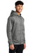 Sport-Tek ST238 Mens Sport-Wick Moisture Wicking Fleece Full Zip Hooded Sweatshirt Hoodie Dark Smoke Grey Model 3q