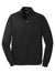 Sport-Tek ST241 Mens Sport-Wick Moisture Wicking Fleece Full Zip Sweatshirt Black Flat Front