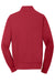 Sport-Tek ST241 Mens Sport-Wick Moisture Wicking Fleece Full Zip Sweatshirt Deep Red Flat Back