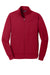 Sport-Tek ST241 Mens Sport-Wick Moisture Wicking Fleece Full Zip Sweatshirt Deep Red Flat Front