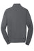 Sport-Tek ST241 Mens Sport-Wick Moisture Wicking Fleece Full Zip Sweatshirt Dark Smoke Grey Flat Back