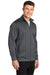 Sport-Tek ST241 Mens Sport-Wick Moisture Wicking Fleece Full Zip Sweatshirt Dark Smoke Grey Model 3q