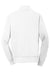 Sport-Tek ST241 Mens Sport-Wick Moisture Wicking Fleece Full Zip Sweatshirt White Flat Back