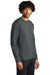 Sport-Tek ST248 Mens Moisture Wicking Fleece Crewneck Sweatshirt Dark Smoke Grey Model 3q