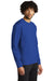 Sport-Tek ST248 Mens Moisture Wicking Fleece Crewneck Sweatshirt True Royal Blue Model 3q