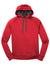 Sport-Tek ST250 Mens Tech Moisture Wicking Fleece Hooded Sweatshirt Hoodie True Red Flat Front