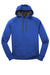 Sport-Tek ST250 Mens Tech Moisture Wicking Fleece Hooded Sweatshirt Hoodie True Royal Blue Flat Front