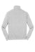 Sport-Tek ST253/TST253 Mens Shrink Resistant Fleece 1/4 Zip Sweatshirt Heather Grey Flat Back