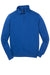 Sport-Tek ST253/TST253 Mens Shrink Resistant Fleece 1/4 Zip Sweatshirt True Royal Blue Flat Front