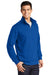 Sport-Tek ST253/TST253 Mens Shrink Resistant Fleece 1/4 Zip Sweatshirt True Royal Blue Model 3q