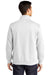 Sport-Tek ST253/TST253 Mens Shrink Resistant Fleece 1/4 Zip Sweatshirt White Model Back