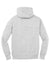 Sport-Tek ST254/TST254 Mens Shrink Resistant Fleece Hooded Sweatshirt Hoodie Heather Grey Flat Back