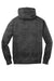 Sport-Tek ST254/TST254 Mens Shrink Resistant Fleece Hooded Sweatshirt Hoodie Heather Graphite Grey Flat Back