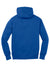 Sport-Tek ST254/TST254 Mens Shrink Resistant Fleece Hooded Sweatshirt Hoodie True Royal Blue Flat Back