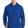 Sport-Tek Mens Shrink Resistant Fleece Hooded Sweatshirt Hoodie - True Royal Blue