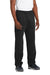 Sport-Tek ST257 Mens Open Bottom Sweatpants w/ Pockets Black Model 3q