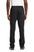 Sport-Tek ST257 Mens Open Bottom Sweatpants w/ Pockets Black Model Back