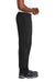 Sport-Tek ST257 Mens Open Bottom Sweatpants w/ Pockets Black Model Side