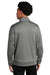 Sport-Tek ST263 Mens Heather Sport-Wick Moisture Wicking Fleece 1/4 Zip Sweatshirt Heather Black Model Back