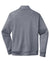 Sport-Tek ST263 Mens Heather Sport-Wick Moisture Wicking Fleece 1/4 Zip Sweatshirt Heather True Navy Blue Flat Back