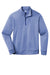 Sport-Tek ST263 Mens Heather Sport-Wick Moisture Wicking Fleece 1/4 Zip Sweatshirt Heather True Royal Blue Flat Front