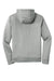 Sport-Tek ST264 Mens Heather Sport-Wick Moisture Wicking Fleece Hooded Sweatshirt Hoodie Heather Dark Silver Grey Flat Back