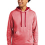 Sport-Tek Mens Heather Sport-Wick Moisture Wicking Fleece Hooded Sweatshirt Hoodie - Heather Deep Red